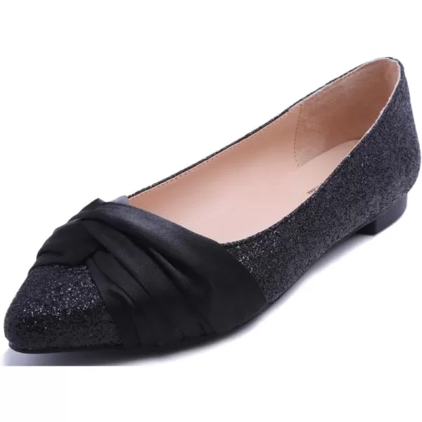 FEVERSOLE Women's Loafer Flat Pointed Fashion Slip On Comfort Driving Office Shoes