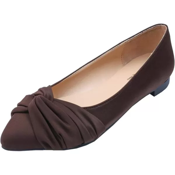 FEVERSOLE Women's Loafer Flat Pointed Fashion Slip On Comfort Driving Office Shoes