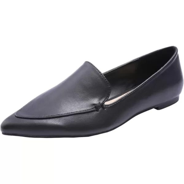 FEVERSOLE Women's Loafer Flat Pointed Fashion Slip On Comfort Driving Office Shoes