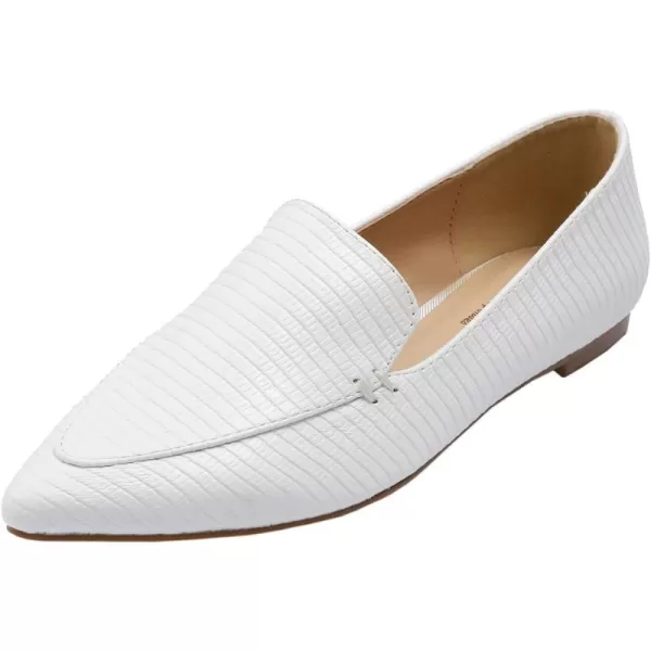 FEVERSOLE Women's Loafer Flat Pointed Fashion Slip On Comfort Driving Office Shoes