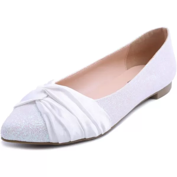 FEVERSOLE Women's Loafer Flat Pointed Fashion Slip On Comfort Driving Office Shoes