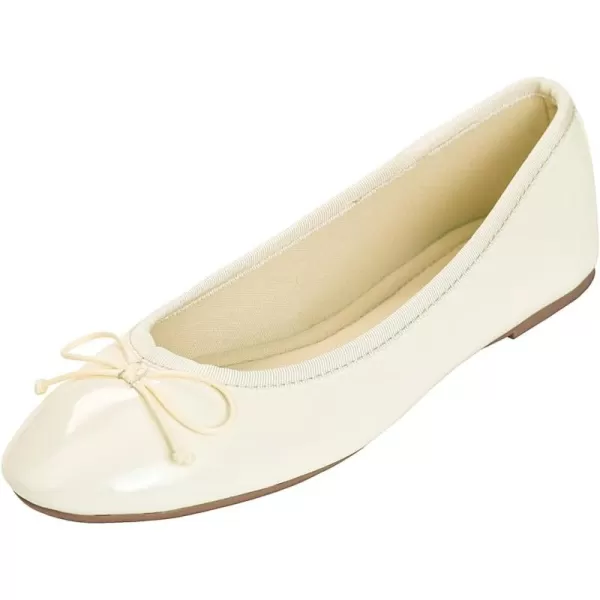 FEVERSOLE Women's Sparkle Memory Foam Cushioned Colorful Shiny Ballet Flats Glitter