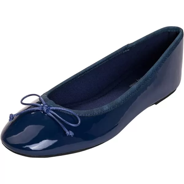 FEVERSOLE Women's Sparkle Memory Foam Cushioned Colorful Shiny Ballet Flats Glitter