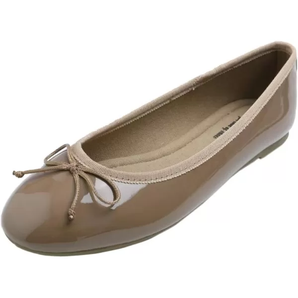 FEVERSOLE Women's Sparkle Memory Foam Cushioned Colorful Shiny Ballet Flats Glitter
