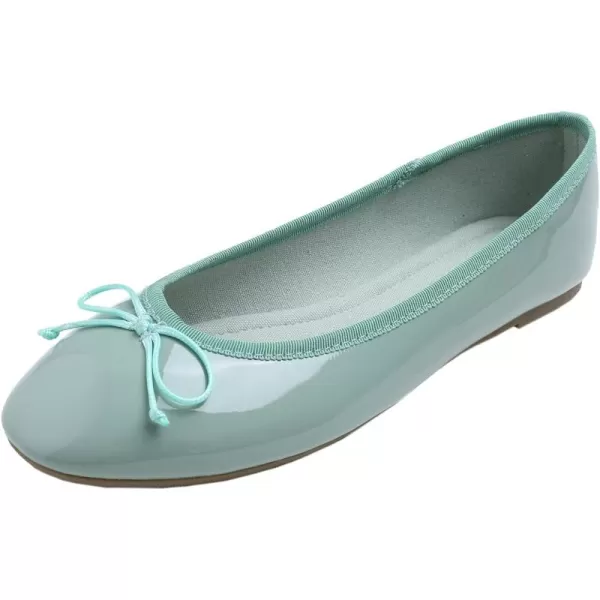FEVERSOLE Women's Sparkle Memory Foam Cushioned Colorful Shiny Ballet Flats Glitter