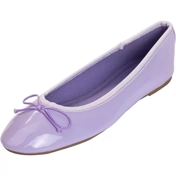 FEVERSOLE Women's Sparkle Memory Foam Cushioned Colorful Shiny Ballet Flats Glitter