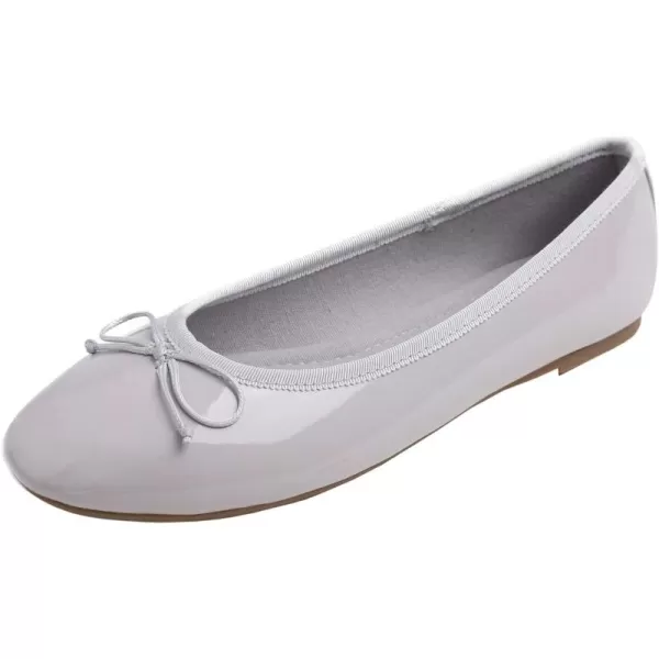 FEVERSOLE Women's Sparkle Memory Foam Cushioned Colorful Shiny Ballet Flats Glitter