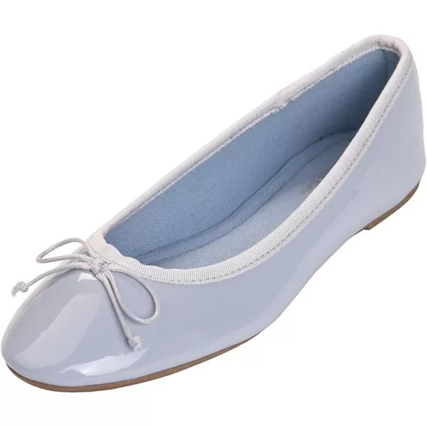 FEVERSOLE Women's Sparkle Memory Foam Cushioned Colorful Shiny Ballet Flats Glitter