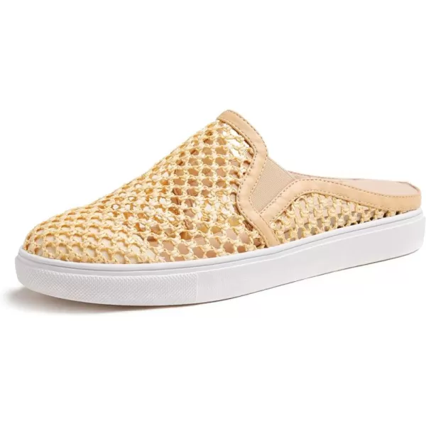 FEVERSOLE Women's Sport Mules Slip On Loafers Fashion Backless Sneakers