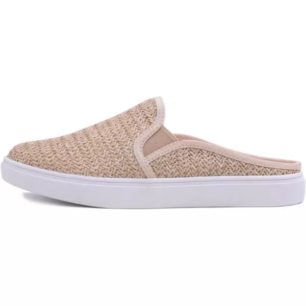 FEVERSOLE Women's Sport Mules Slip On Loafers Fashion Backless Sneakers