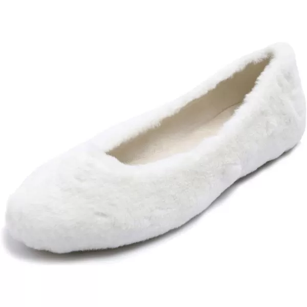 FEVERSOLE Women's Ultra Soft Colorful Memory Foam Cushioned Faux Suede Home Ballet Flats