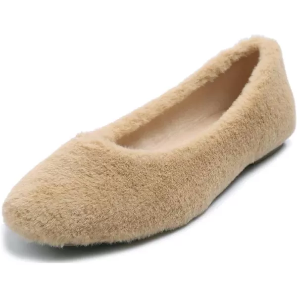 FEVERSOLE Women's Ultra Soft Colorful Memory Foam Cushioned Faux Suede Home Ballet Flats