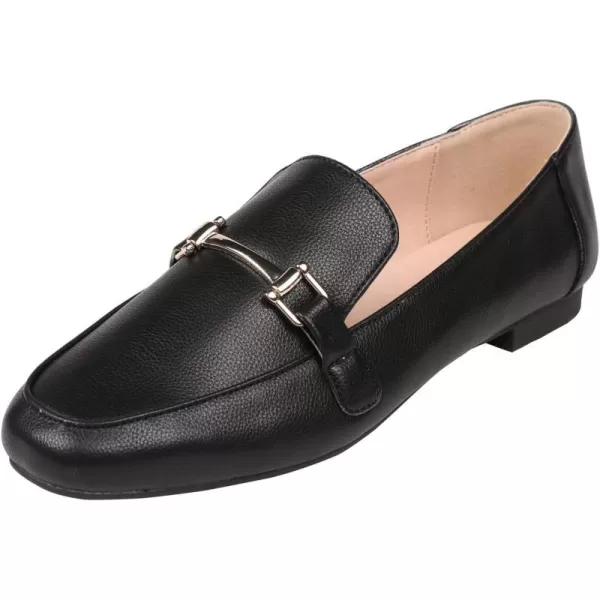 Feversole Women's Fashion Trim Deco Loafer Slippers