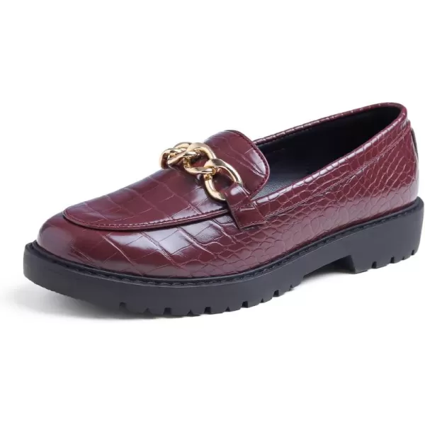 Feversole Women's Fashion Trim Deco Loafer Slippers