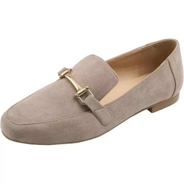 Feversole Women's Fashion Trim Deco Loafer Slippers
