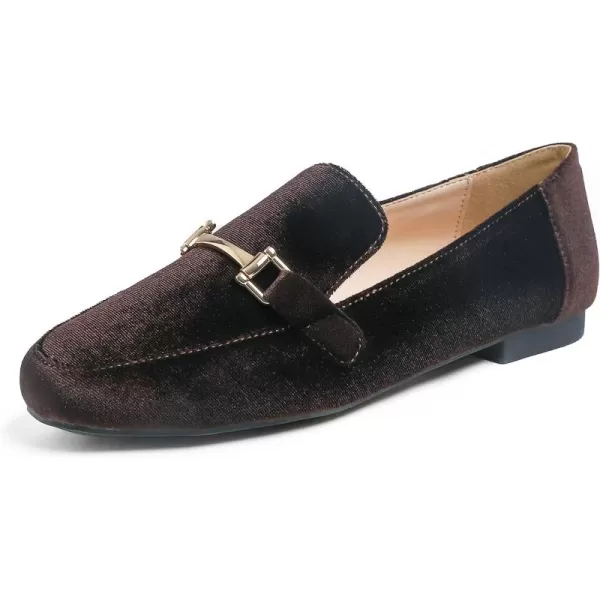 Feversole Women's Fashion Trim Deco Loafer Slippers