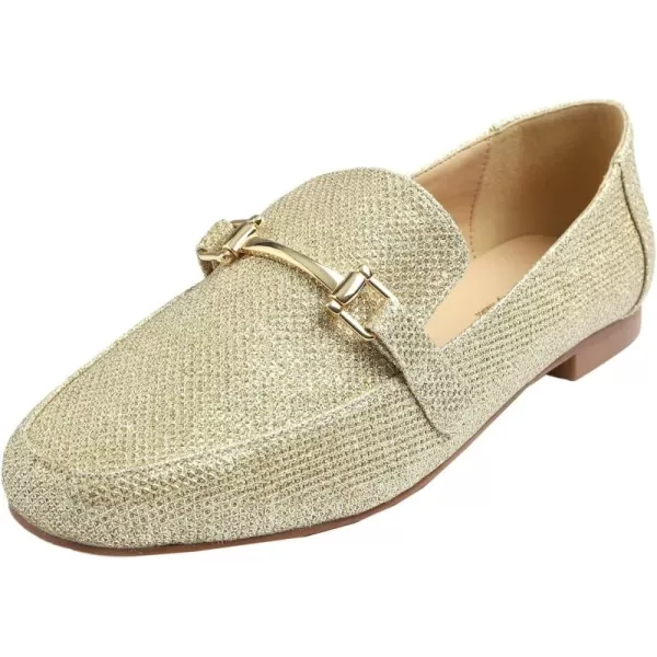 Feversole Women's Fashion Trim Deco Loafer Slippers