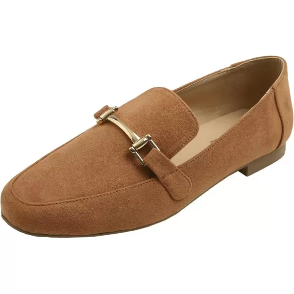 Feversole Women's Fashion Trim Deco Loafer Slippers