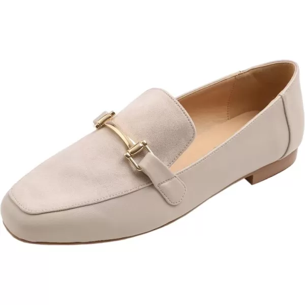 Feversole Women's Fashion Trim Deco Loafer Slippers