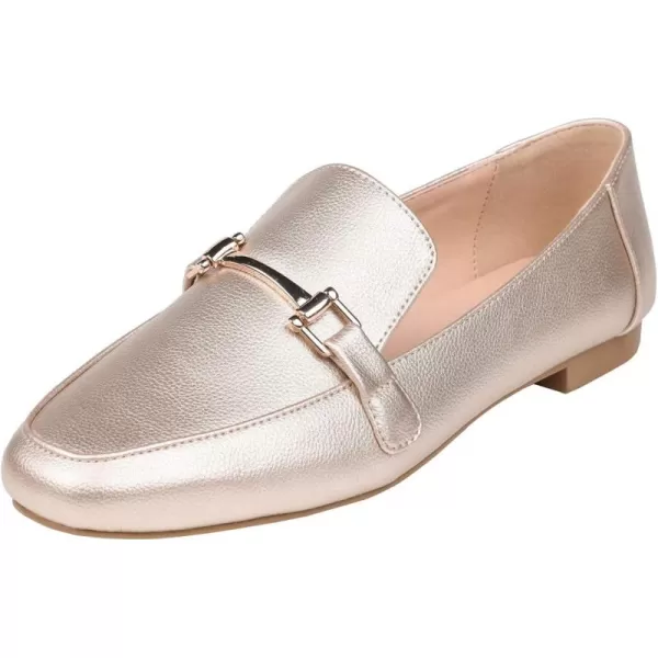 Feversole Women's Fashion Trim Deco Loafer Slippers