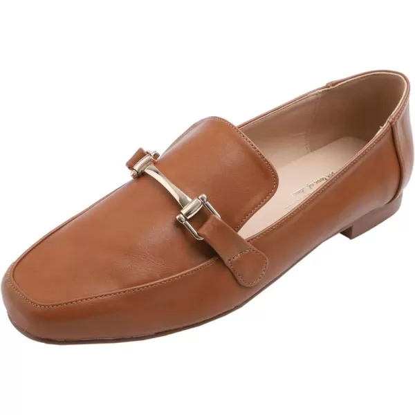 Feversole Women's Fashion Trim Deco Loafer Slippers