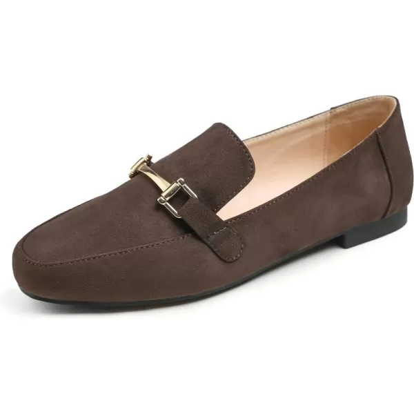 Feversole Women's Fashion Trim Deco Loafer Slippers