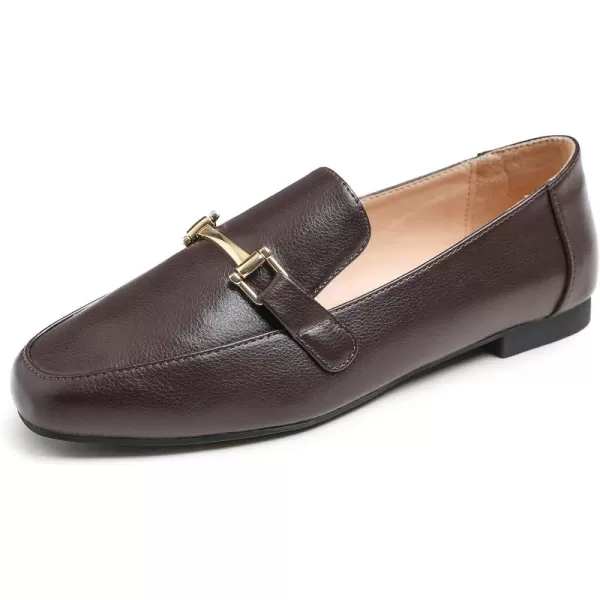 Feversole Women's Fashion Trim Deco Loafer Slippers
