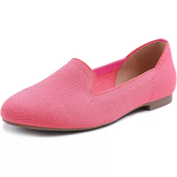 Feversole Women's Woven Fashion Breathable Knit Flat Shoes