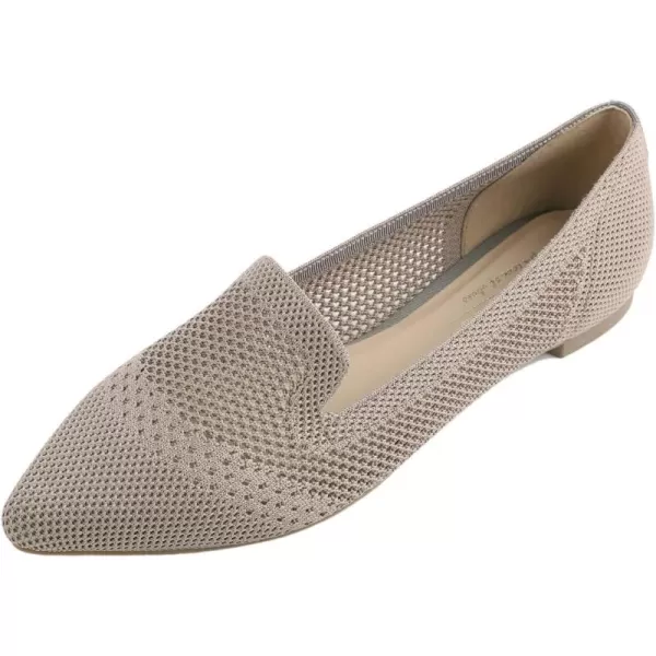 Feversole Women's Woven Fashion Breathable Knit Flat Shoes