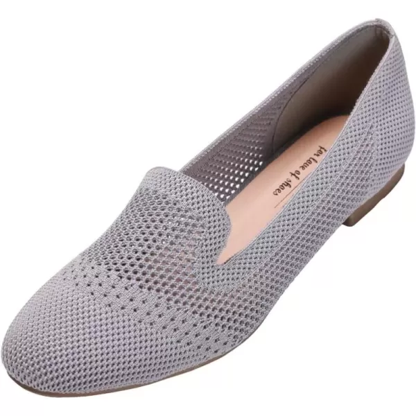 Feversole Women's Woven Fashion Breathable Knit Flat Shoes