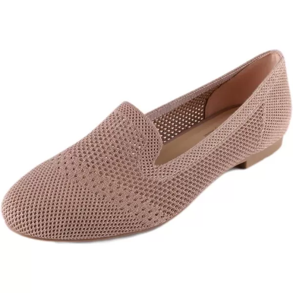 Feversole Women's Woven Fashion Breathable Knit Flat Shoes