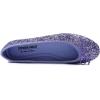 image:imageFEVERSOLE Womens Shiny Ballet Flat Glitter Lavender Size 6 M US Bound with No Show Socks Women Low Cut Silky Thin Socks 3 Colors 9 Pairs