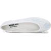 image:imageFEVERSOLE Womens Shiny Ballet Flat Glitter Multi White Size 8 M US Bound with No Show Socks Women Low Cut Silky Thin Socks 3 Colors 9 Pairs