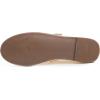 image:imageFEVERSOLE Womens Soft Breathable Mary Jane Memory Foam Cushioned Comfort Round Toe Metal Buckle Flats Walking ShoesCream White Knit Mary Jane With Round Buckle