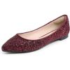 Glitter Burgundy