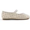 image:imageFEVERSOLE Girls Cute Dress Mary Jane Shoes Soft Lace Breathable Ballet FlatsBeige Lace 1825 Loop Maryjane