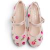 image:imageFEVERSOLE Girls Cute Dress Mary Jane Shoes Soft Lace Breathable Ballet FlatsNude Lace 2025 Loop Maryjane