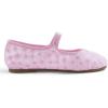 image:imageFEVERSOLE Girls Cute Dress Mary Jane Shoes Soft Lace Breathable Ballet FlatsPink Lace 1825 Loop Maryjane