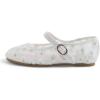 image:imageFEVERSOLE Girls Cute Dress Mary Jane Shoes Soft Lace Breathable Ballet FlatsWhite Lace 1925 Loop Maryjane