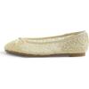 image:imageFEVERSOLE Round Toe Lace Ballet Crochet Flats Womens Comfy Breathable ShoesButter Lace