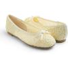 image:imageFEVERSOLE Round Toe Lace Ballet Crochet Flats Womens Comfy Breathable ShoesButter Lace