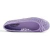 image:imageFEVERSOLE Round Toe Lace Ballet Crochet Flats Womens Comfy Breathable ShoesLilac Lace