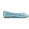 image:imageFEVERSOLE Womens Bling Soft Cushioned Comfort Flats Sparkle Party BalletsGlitter Blue
