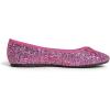 image:imageFEVERSOLE Womens Bling Soft Cushioned Comfort Flats Sparkle Party BalletsGlitter Holiday Pink