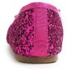 image:imageFEVERSOLE Womens Bling Soft Cushioned Comfort Flats Sparkle Party BalletsGlitter Hot Fuchsia
