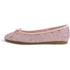 image:imageFEVERSOLE Womens Bling Soft Cushioned Comfort Flats Sparkle Party BalletsGlitter Light Pink