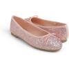 image:imageFEVERSOLE Womens Bling Soft Cushioned Comfort Flats Sparkle Party BalletsGlitter Light Pink