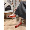 image:imageFEVERSOLE Womens Bling Soft Cushioned Comfort Flats Sparkle Party BalletsMirror Red