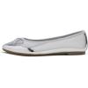 image:imageFEVERSOLE Womens Bling Soft Cushioned Comfort Flats Sparkle Party BalletsMirror Silver