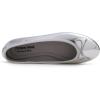 image:imageFEVERSOLE Womens Bling Soft Cushioned Comfort Flats Sparkle Party BalletsMirror Silver